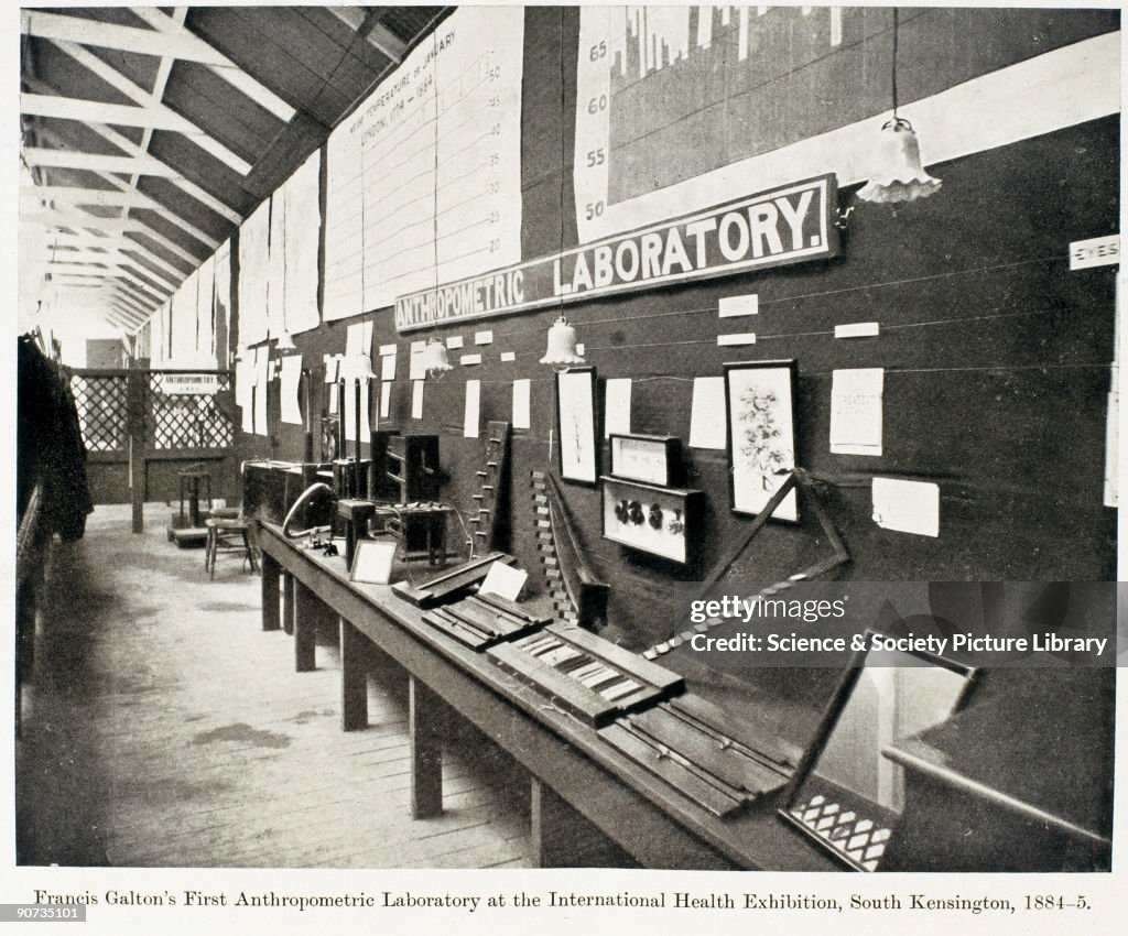 Francis Galtons First Athropometric Laboratory, 1884-1885.