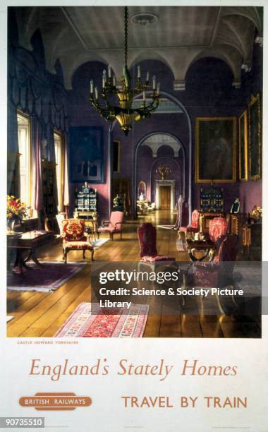 British Railways poster; Castle Howard, Yorkshire.