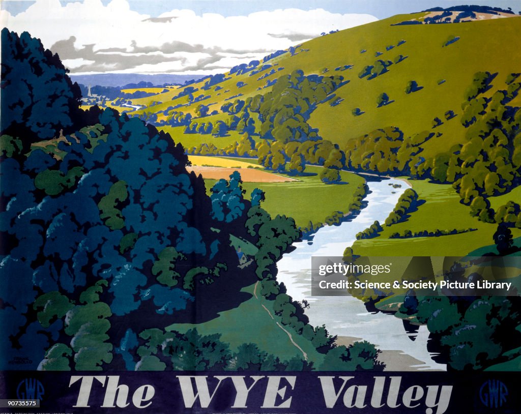 �The Wye Valley�, GWR poster, 1946.
