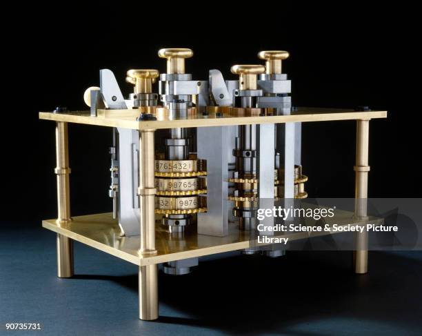 Difference Engine Figure 132 Babbages Difference Engine Stock Photos, High-Res Pictures, and ...