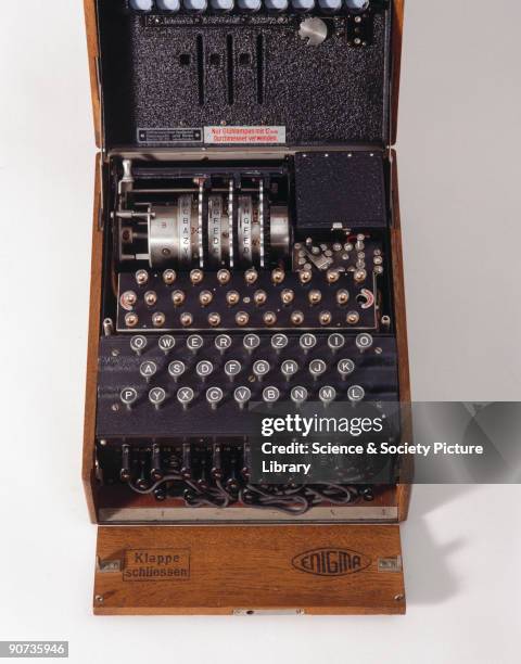 The Enigma machine was patented in 1918 by the German engineer Arthur Scherbius, and produced commercially from 1923. The German government,...