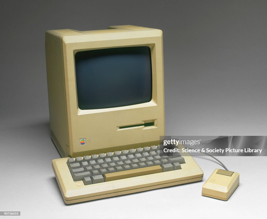 Apple Macintosh computer, model M001, c 1984.