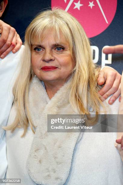 Actress Isabelle Nanty attends "Les Tuches 3: Liberte, Egalite, FraterniTuche" Premiere during the 21st Alpe D'Huez Comedy Film Festival on January...