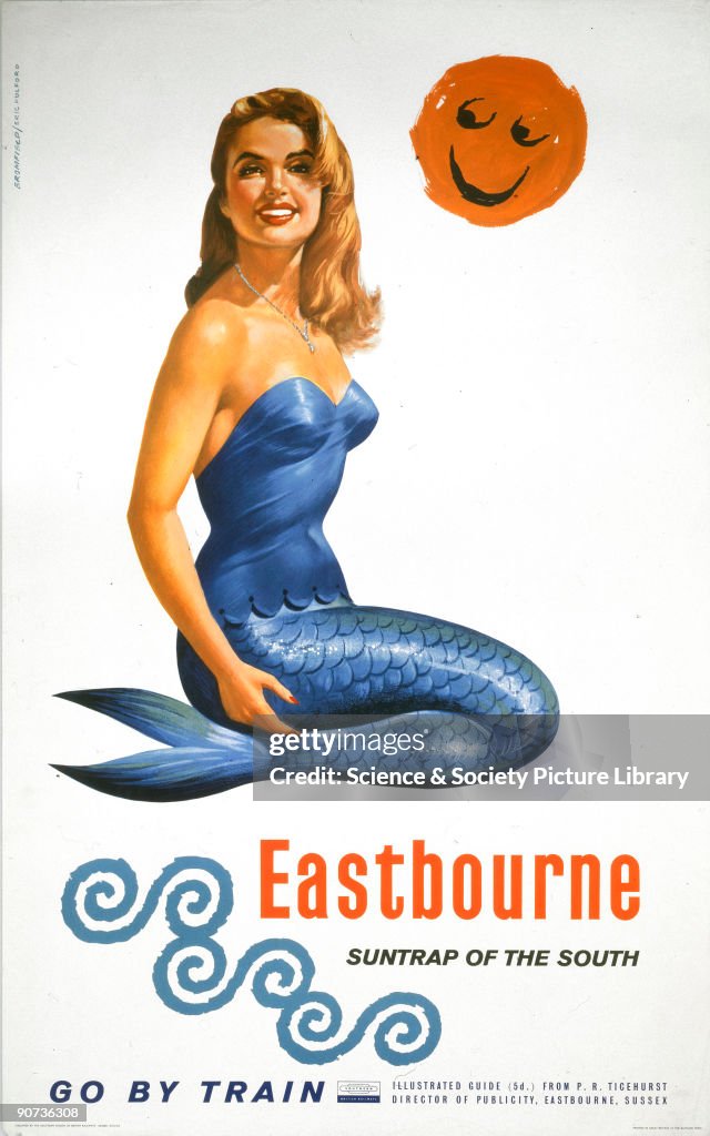 Eastbourne, Suntrap of the South, BR poster, 1961.