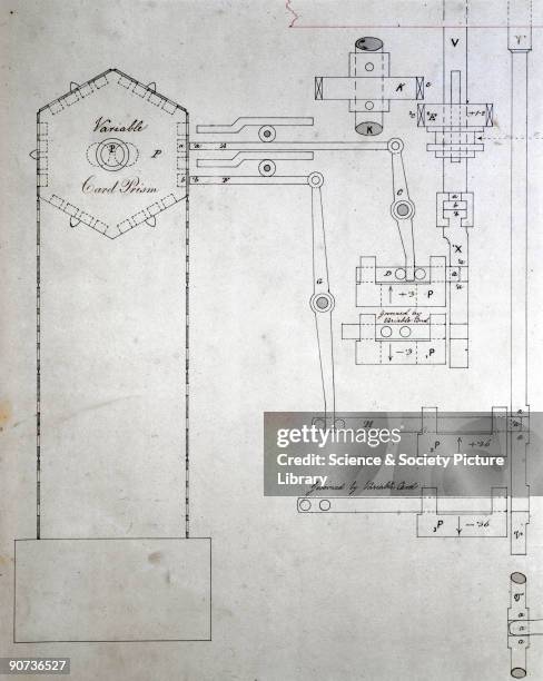 Babbage Computer Drawing 247 90 1871 Stock Photos, High-Res Pictures, and Images - Getty Images