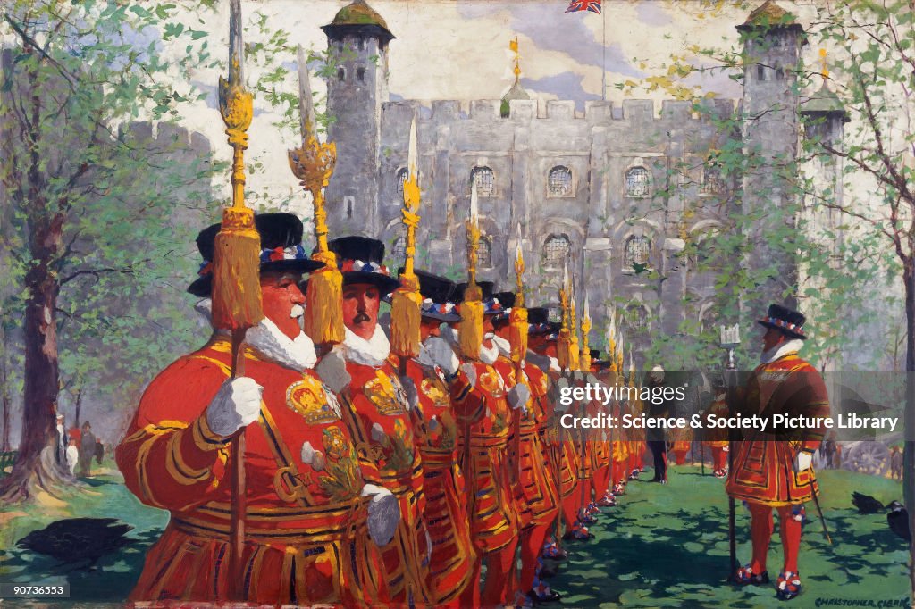 'The Tower of London', c 1950s.