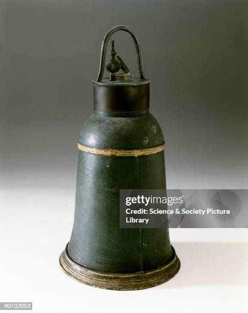 Model. Edmond Halley and others designed improvements to the diving bell in the early 18th century, as salvaging wrecks was profitable. The diving...