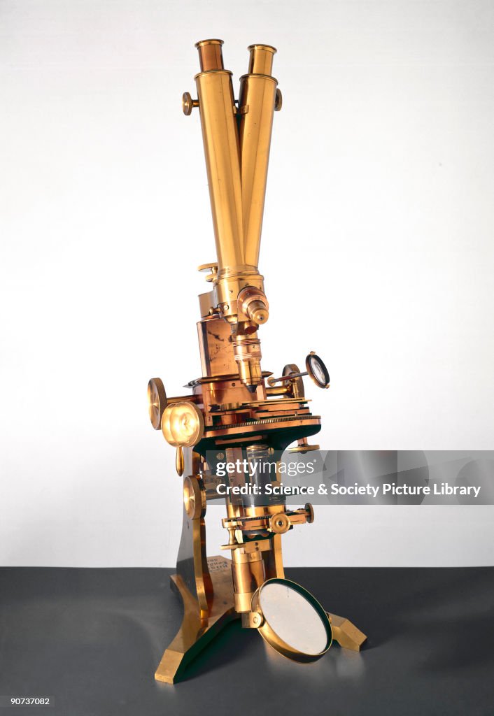The first successful binocular microscope was designed in 1853 by J L ...