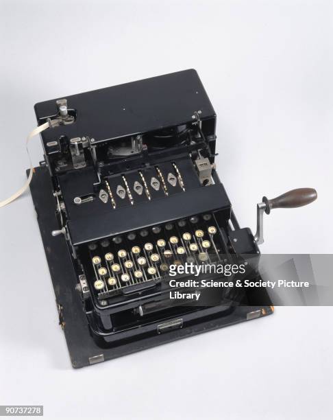 The British Typex cypher machine was based on the German Enigma machine. In 1928 the British government bought two commercial Enigmas and...