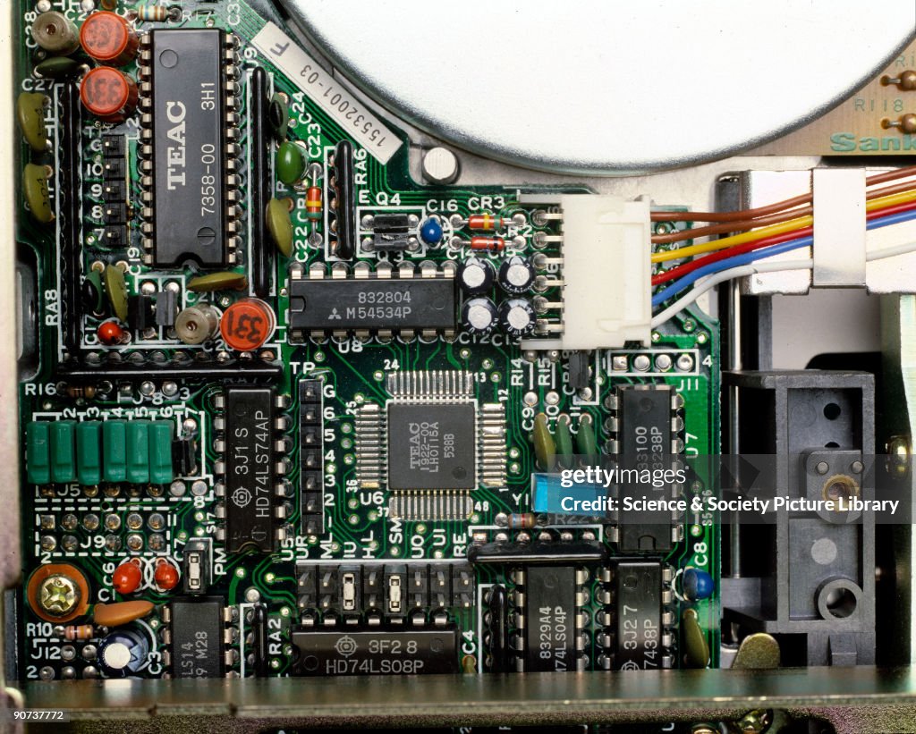 The floppy disk drive was invented at IBM by Alan Shugart in 1967 ...