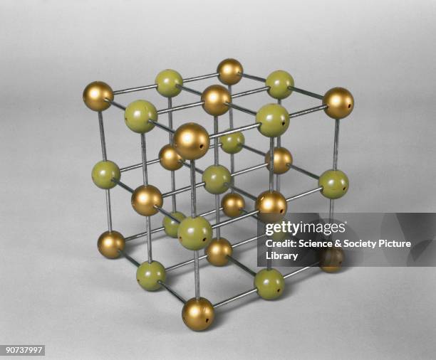 Sodium Chloride , or common salt, is a white crystalline compound found commonly in nature. It is a typical ionic solid, consisting of a regular...