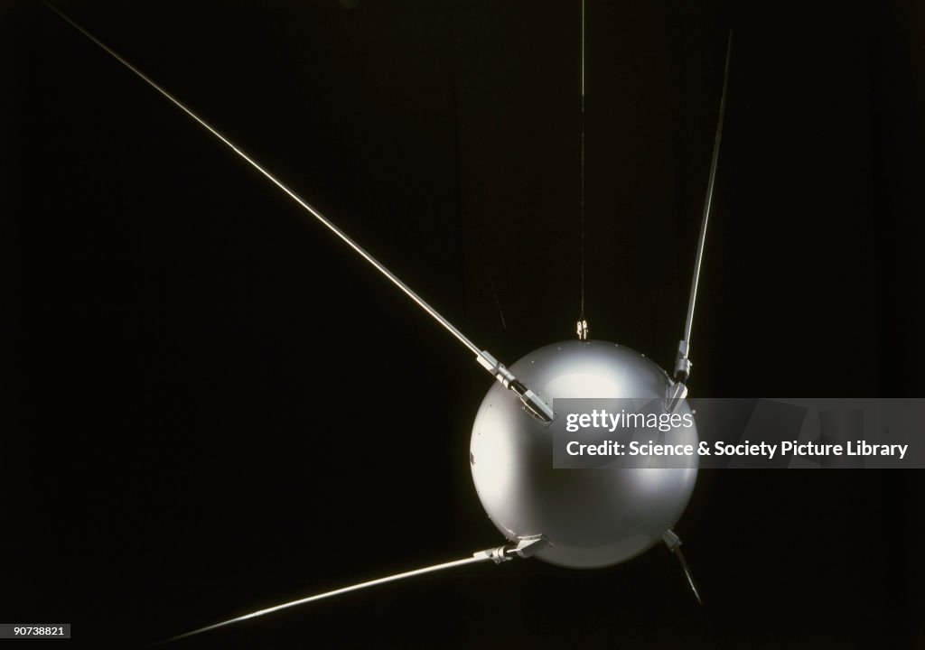 Sputnik 1 satellite, 1957.