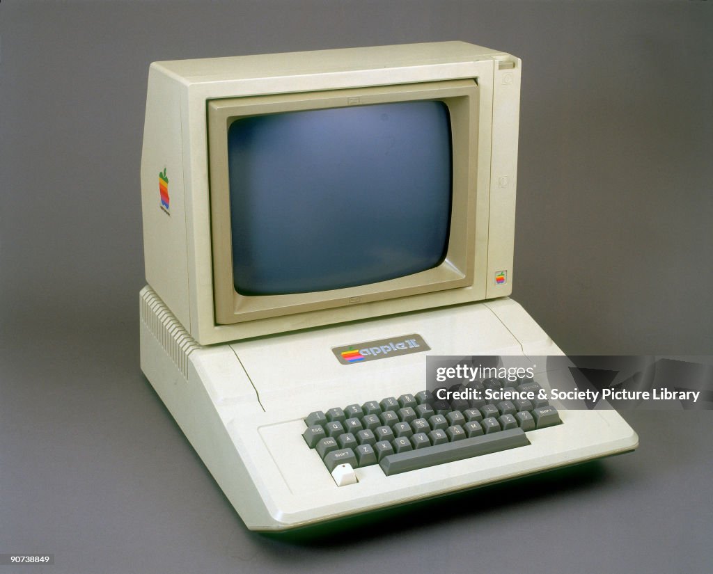 Apple II micro computer, 1977.