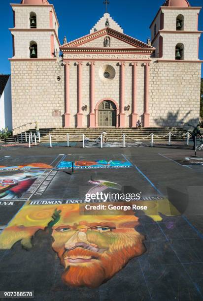 The annual I Madonnari Festival, featuring original chalk street paintings, takes place at the Old Mission Santa Barbara in downtown on May 28 in...