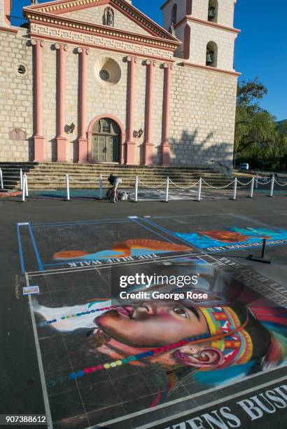 The annual I Madonnari Festival, featuring original chalk street paintings, takes place at the Old Mission Santa Barbara in downtown on May 28 in...