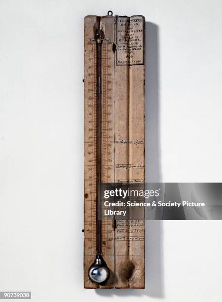 Made by Pierre Casati, this was one of the first to use the Celsius scale of heat measurement, invented in 1742 by the Swedish astronomer, Anders...