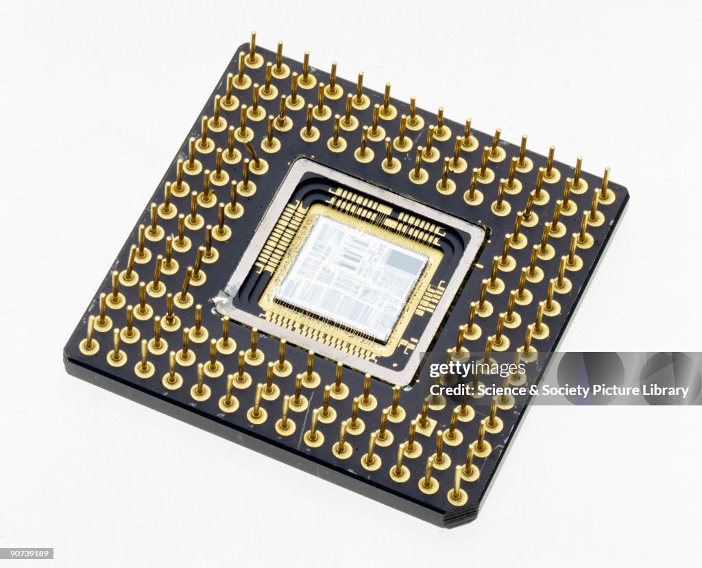 The Intel 386 microprocessor featured 275,000 transistors, more than ...