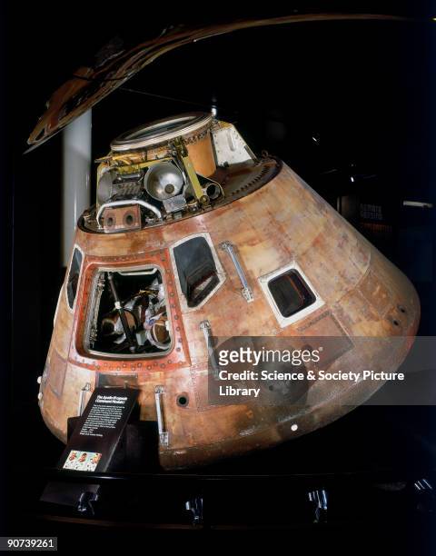 Apollo 10, carrying astronauts Thomas Stafford, John Young and Eugene Cernan, was launched in May 1969 on a lunar orbital mission as the dress...