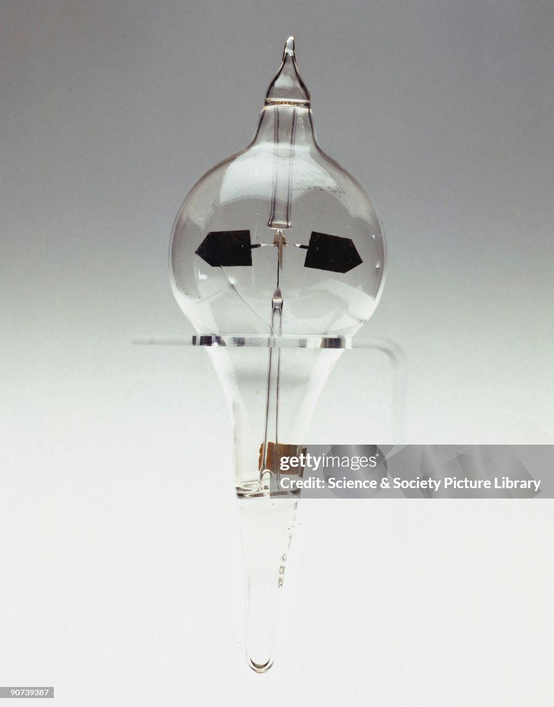 Large Crookes Radiometer William Crookes devised the radiometer in 1875 while investigating ...