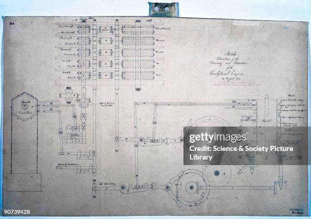 First Computer Blueprints 336 Charles Babbage Stock Photos, High-Res Pictures, and Images - Getty ...