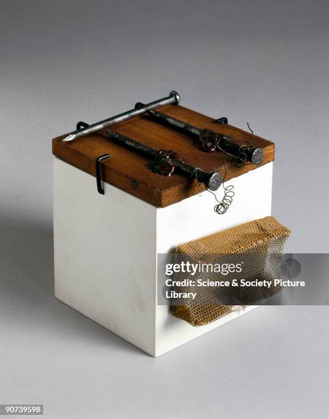 This simple three-nail microphone was the work of English-born music professor David Hughes . Hughes discovered that loose electrical contacts are...