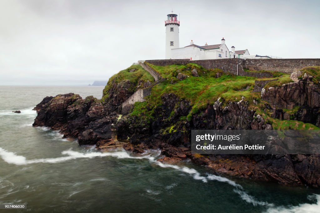 Fanad Head Lighthouse, Overcast day