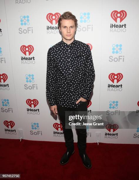 Logan Shroyer attends iHeartRadio ALTer Ego 2018 at The Forum on January 19, 2018 in Inglewood, United States.