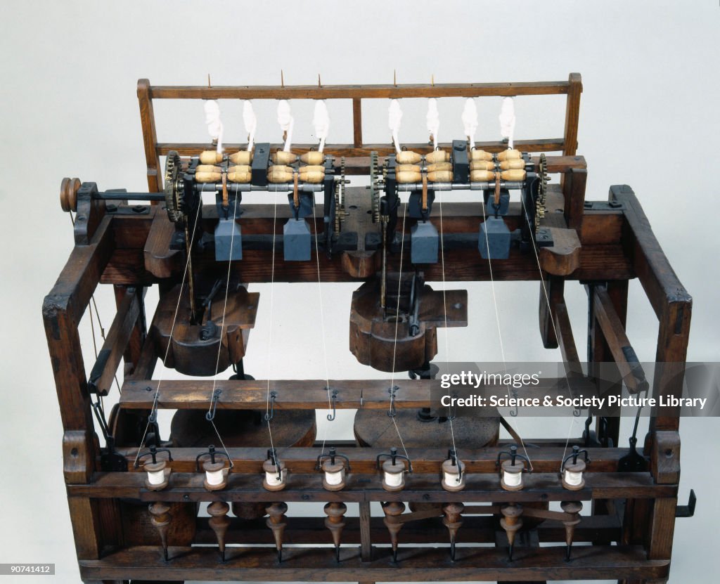 Designed and constructed by Sir Richard Arkwright in about 1775 ...