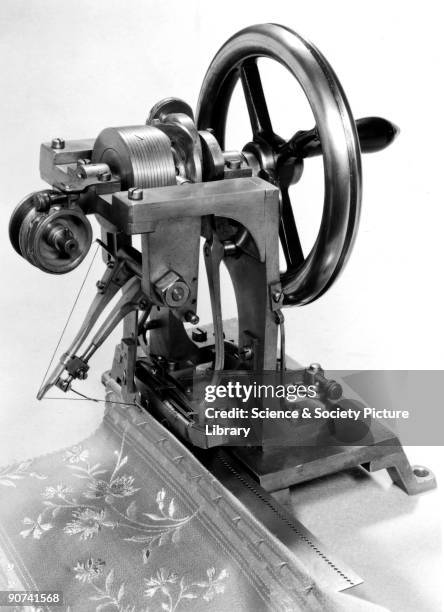 The First Howe Sewing Machine Photos and Premium High Res Pictures ...
