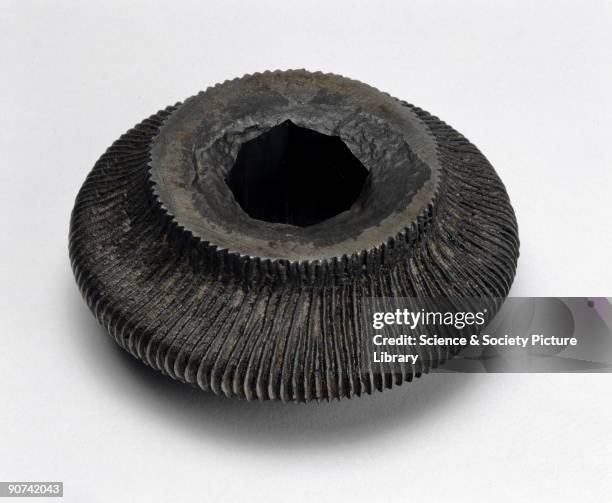 Replica made by Brown and Sharpe of a milling cutter made by Jacques de Vaucanson . The teeth are so fine as to be similar to those of a circular...