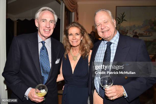 Westray Battle, Pamela O'Connor and Averell Fisk attend Mrs. Ava Roosevelt, philanthropist and author of The Racing Heart, hosts one hundred guests...