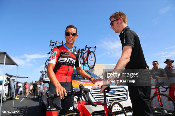 20th Santos Tour Down Under 2018 / Stage 5 Start / Richie PORTE / Main Road, McLaren Vale - Brookman Road, Willunga Hill 382m / Men / TDU /