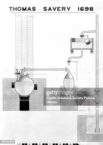 Savery Engine Exploding Thomas Saverys Steam Pump Photos and Premium High Res Pictures - Getty ...