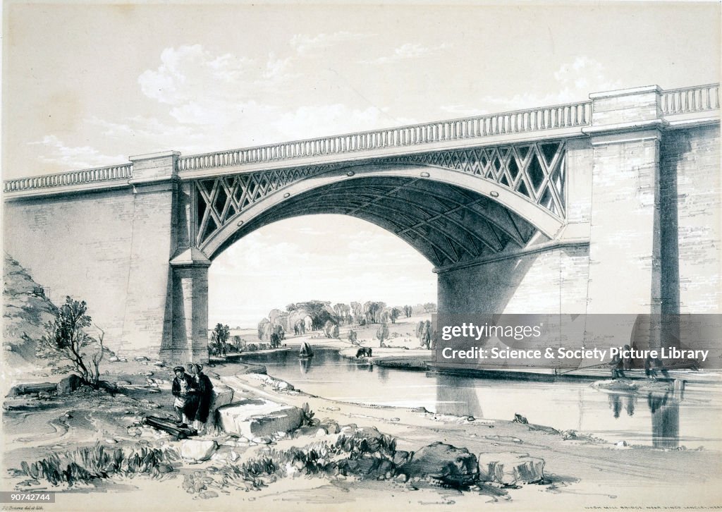 �Nash Mill Bridge, near King�s Langley, Hertfordshire�, 1839.