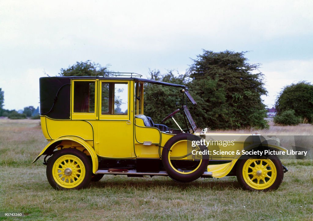 Rolls-Royce ' Silver Ghost' motor car, 1909.