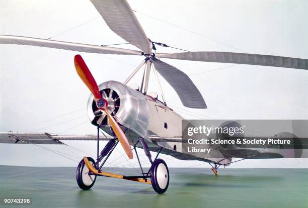 Model . In an attempt to make flying safer at take-off and landing, the Spaniard Juan de la Cierva developed the 'gyroplane', in which the lift is...