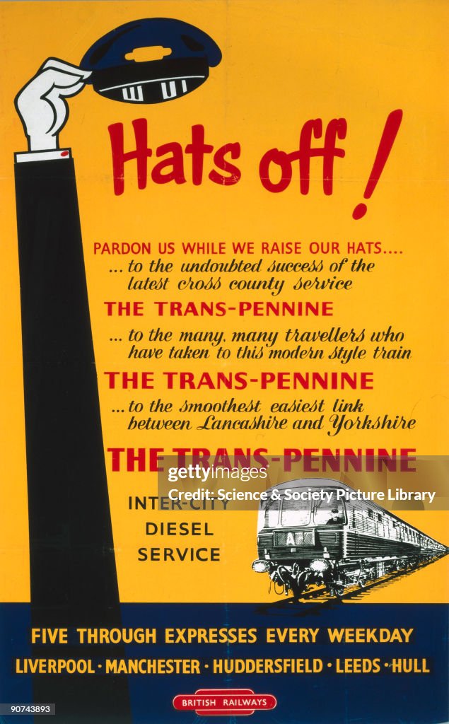 �Hats Off!�, BR poster, 1948-1965.