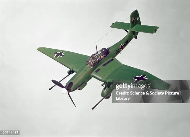 Model . A new conception of aerial warfare was demonstrated by the German Luftwaffe in 1939. Advancing Panzer divisions had the close cooperation of...