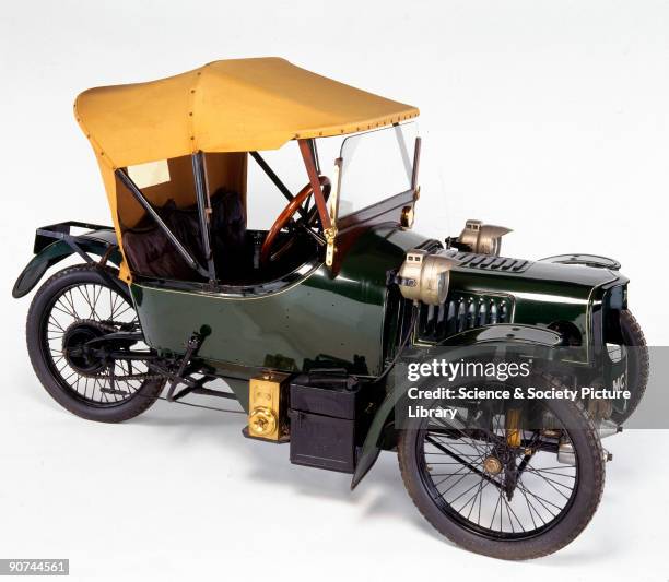 This is reputed to be the oldest known example of this car in existence. These three-wheeled motor cars were built between 1910 and 1936 by the...