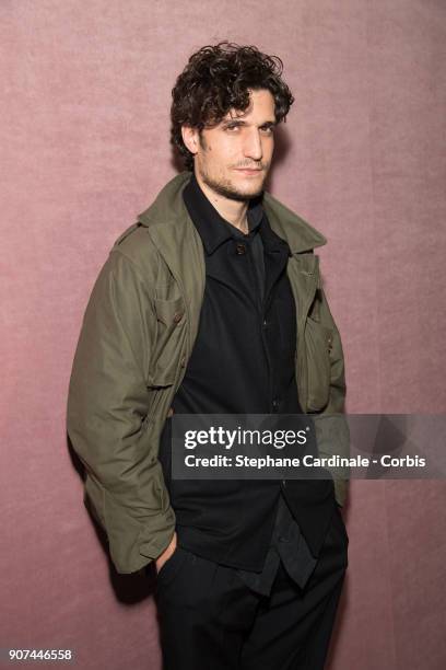 Actor Louis Garrel attends the Berluti Menswear Fall/Winter 2018-2019 show as part of Paris Fashion Wee January 19, 2018 in Paris, France.