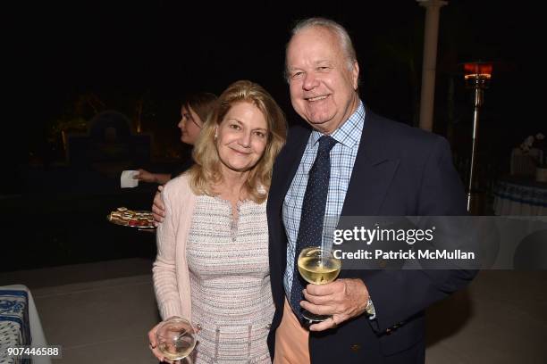 Kirsten Fisk and Averell Fisk attend Mrs. Ava Roosevelt, philanthropist and author of The Racing Heart, hosts one hundred guests at her Palm Beach...