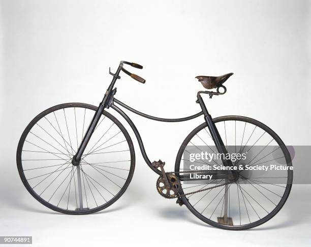 The design of the present-day bicycle has remained much the same since John Kemp Starley designed this Rover safety bicycle, the first embodiment of...