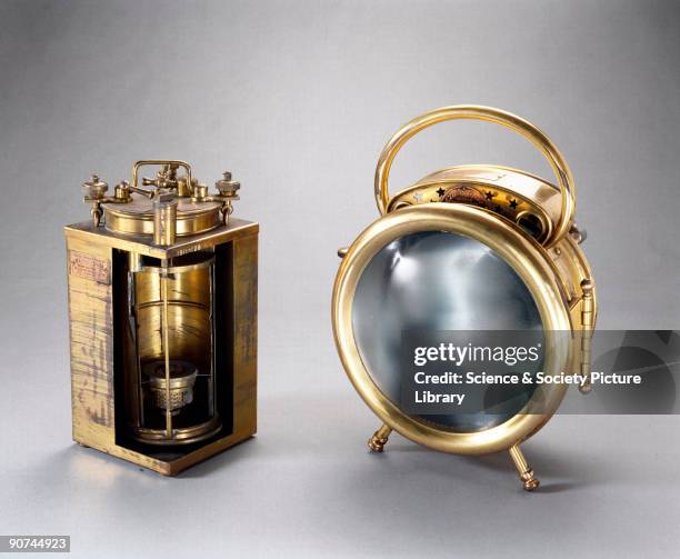 This is an example of the motor car headlamp and anti-dazzling device patented by H G M and M A Besnard in 1905-1906. Using an arrangement of a...