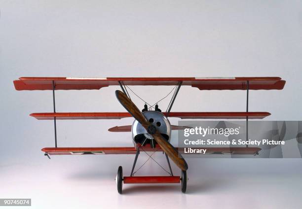 Model . In 1917 Anthony Fokker designed this triplane for the German air service. It entered service with the leading German squadrons and equipped...