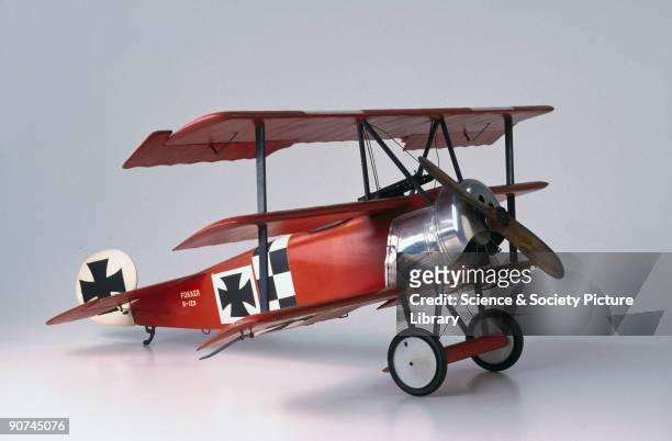 Model . In 1917 Anthony Fokker designed this triplane for the German air service. It entered service with the leading German squadrons and equipped...