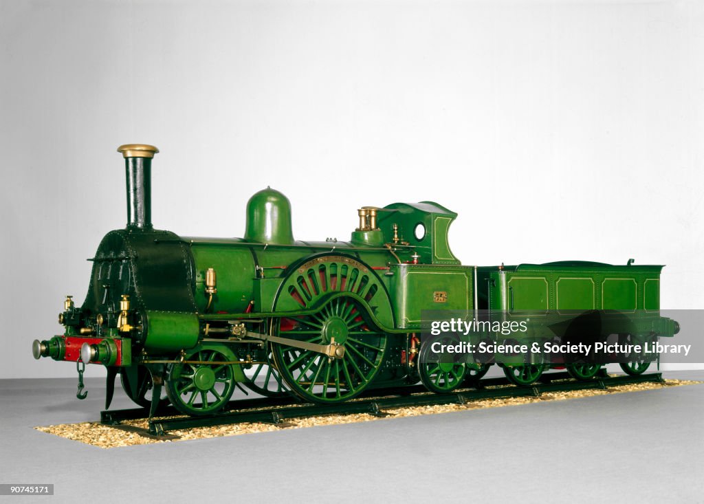 Lady of the Lake, steam locomotive, 1862.