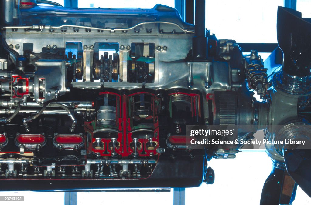 Merlin Engine Variants Sectioned. The Rolls Royce Merlin was the most important aero engine ...