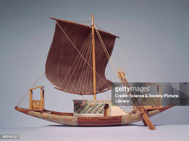 Model. In Ancient Egypt, shipbuilding had to rely on the timber of the acacia as more suitable timber was not available, and a form of construction...