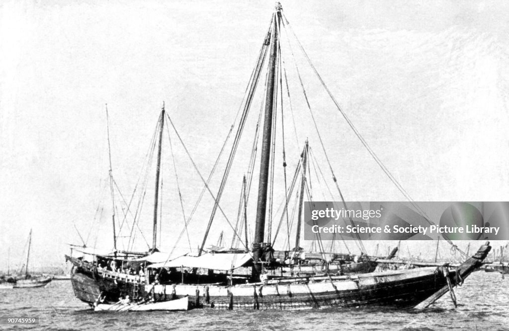 Baghla Fathel Raymon of Bunder Abbas, 311 Tons, Crew of 48�, 1909.