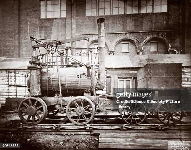 This photograph, taken in 1876, is one of the earliest known photographs of 'Puffing Billy' which, together with its sister locomotive 'Wylam Dilly',...